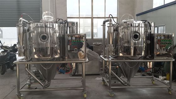 fase 380V 50HZ della macchina 3 dell'essiccatore di spruzzo del laboratorio 5kg/H per la trasformazione dei prodotti alimentari