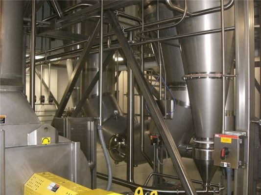 Farmaceutico di erbe dell'essiccatore di spruzzo dell'estratto di iso completamente chiuso