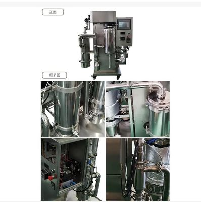 Essiccatore di atomizzazione del gas inerte della macchina dell'essiccatore a spruzzo del ciclo chiuso per la lavorazione dell'azoto