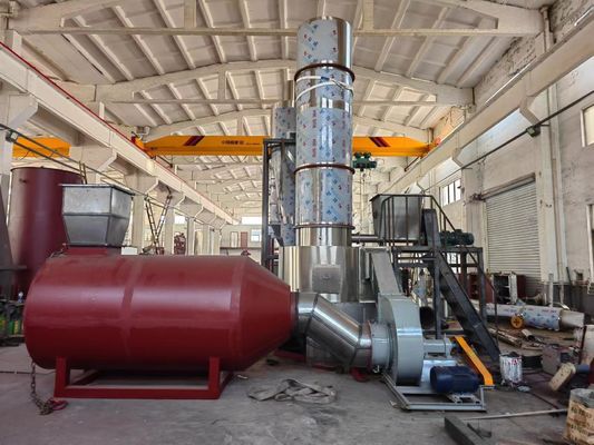 Essiccatore dell'evaporatore di funzionamento semplice della macchina dell'essiccatore istantaneo ad alta velocità del flusso d'aria
