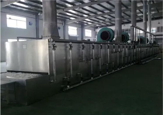 Trasportatore a un solo strato Mesh Belt Dryer Machine SUS316 SUS316L