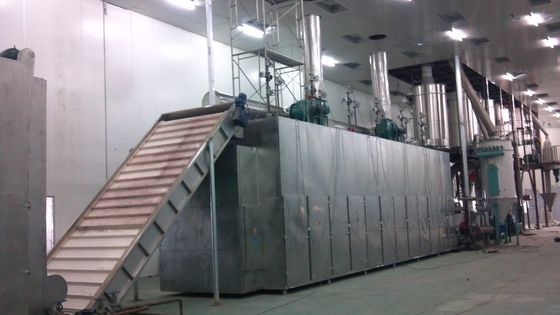 Trasportatore a un solo strato Mesh Belt Dryer Machine SUS316 SUS316L