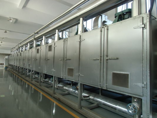 Trasportatore a un solo strato Mesh Belt Dryer Machine SUS316 SUS316L