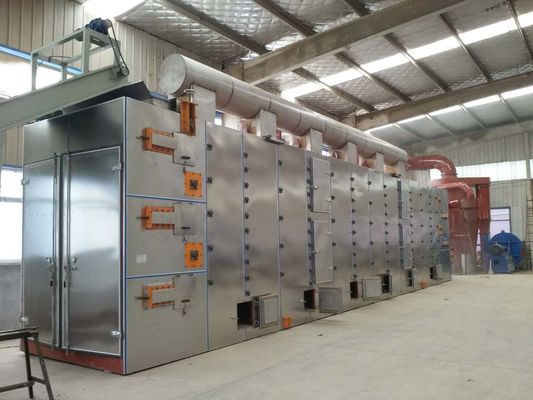 operazione facile della macchina di 220V 380V dell'essiccatore industriale più asciutto continuo della cinghia