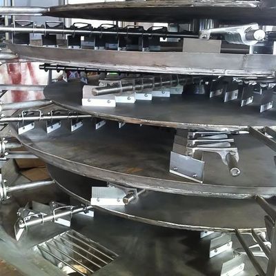 Macchina più asciutta su misura del piatto continuo, macchina dell'essiccatore della piastrina del sale