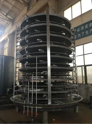 Macchina più asciutta su misura del piatto continuo, macchina dell'essiccatore della piastrina del sale