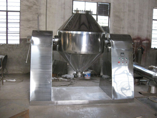 Il miscelatore industriale di SUS304 SUS316L lavora l'essiccatore a macchina rotatorio di vuoto del doppio cono