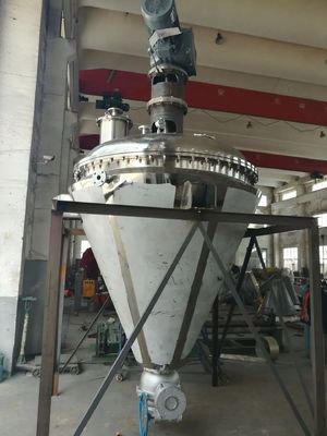 Doppio miscelatore del miscelatore del cono della vite conica, miscelatore a spirale del nastro