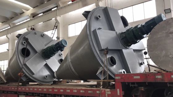 Doppio miscelatore del miscelatore del cono della vite conica, miscelatore a spirale del nastro
