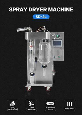 Di latte in polvere di Herb Lab Spray Dryer 2L 5L 10L di stevia del siero di latte che fa macchina