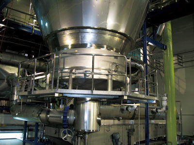 Macchina industriale dell'essiccatore di spruzzo su misura per la trasformazione dei prodotti alimentari