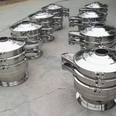 La macchina circolare rotatoria del vaglio oscillante spolverizza ricoprire setacciando la macchina