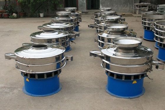 La macchina circolare rotatoria del vaglio oscillante spolverizza ricoprire setacciando la macchina