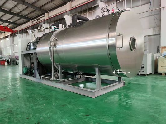 Attrezzatura per la liofilizzazione e la liofilizzazione, macchina per la frutta secca con congelamento sotto vuoto da 5000 kg / batch