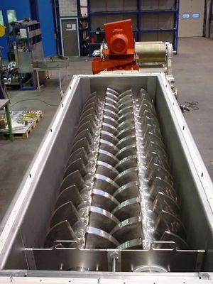 Melton cammina per il fango il sistema più asciutto della pagaia, attrezzatura di disidratazione dei fanghi