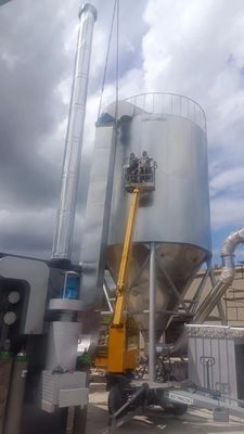 Macchina dell'essiccatore a spruzzo 2-30kw per l'alimento del glucosio della polvere del tè della farina di sangue del maiale