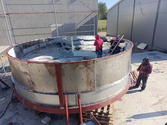 Gamma di controllo della temperatura della macchina dell'essiccatore a spruzzo per riscaldamento a vapore/elettricità/gas 20-300 ℃