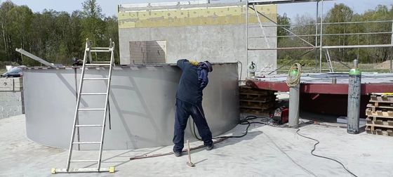 Gamma di controllo della temperatura della macchina dell'essiccatore a spruzzo per riscaldamento a vapore/elettricità/gas 20-300 ℃