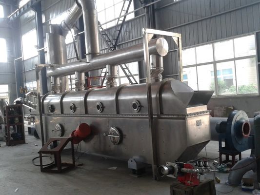 Asciugatrice a letto fluidizzata ad alta efficienza energetica con sistema di controllo PLC e capacità di 100-1000 kg/h